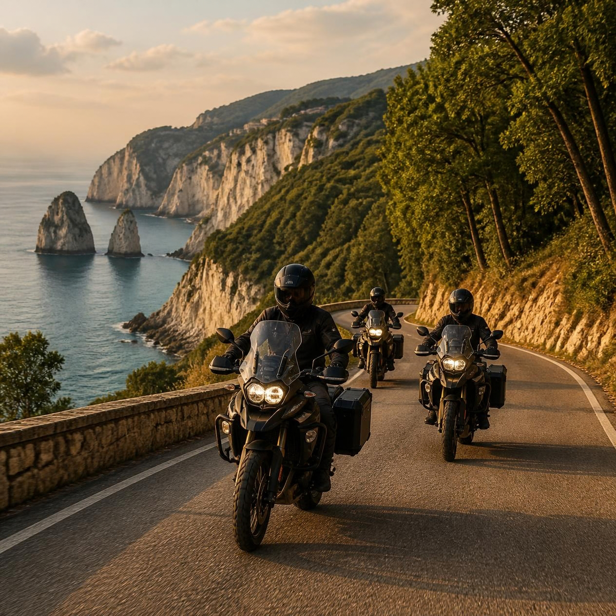 Tour in moto sul Gargano con Epic Routes Community APS