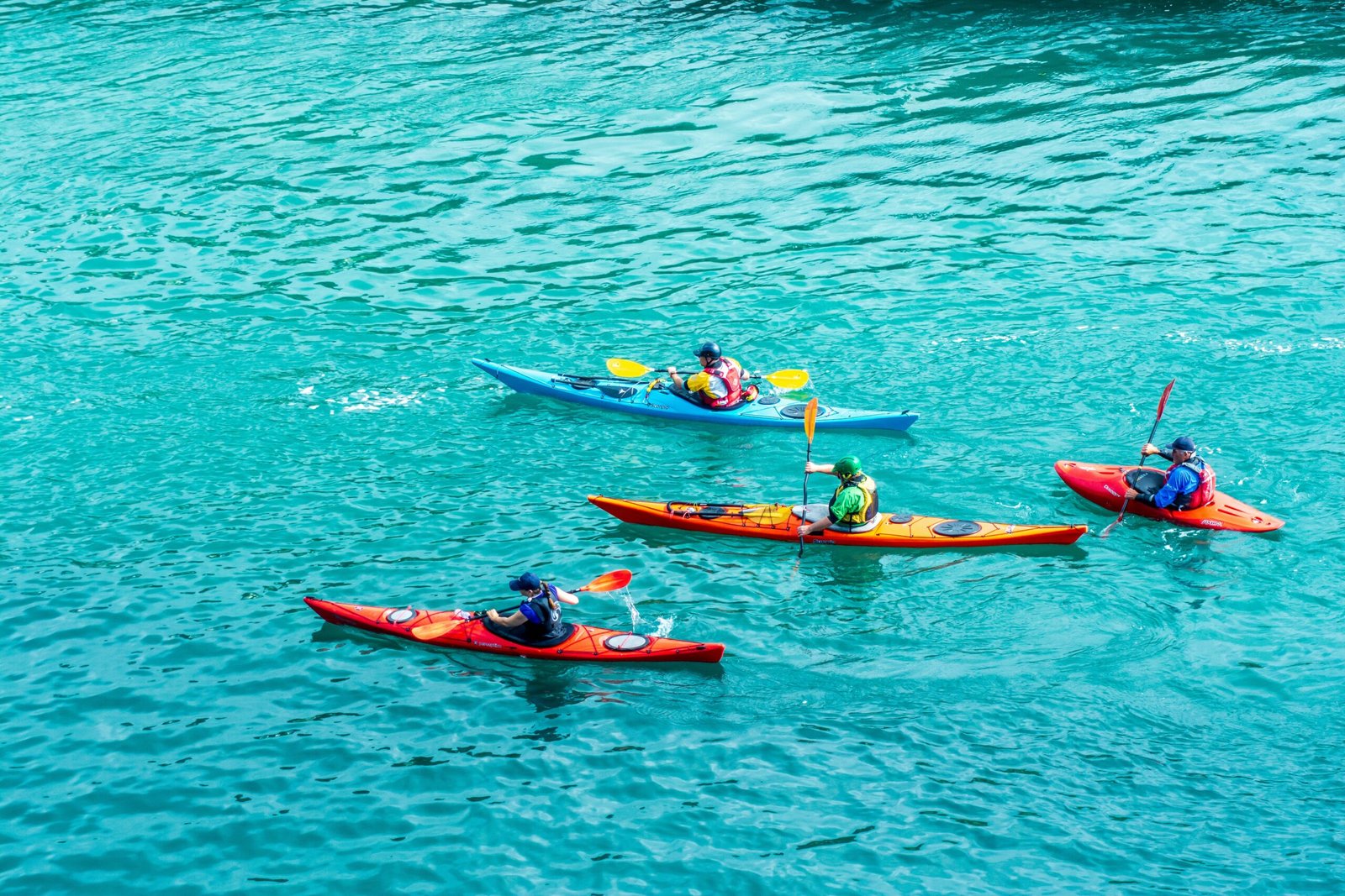 Escursione in kayak del Capitolo di Taranto di Epic Routes Community sul mare di Taranto